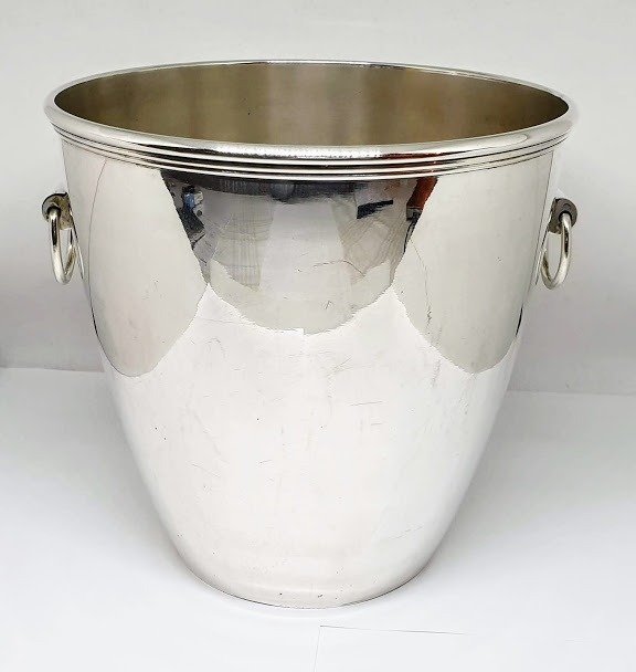 古董意大利红酒柜-冰桶 - .800 银 - 意大利 - 20世纪中期