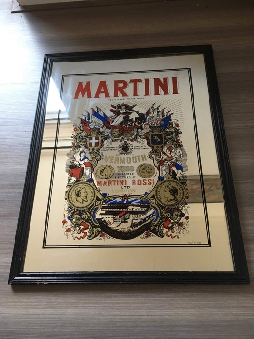 Martini - Specchietto - Vetro