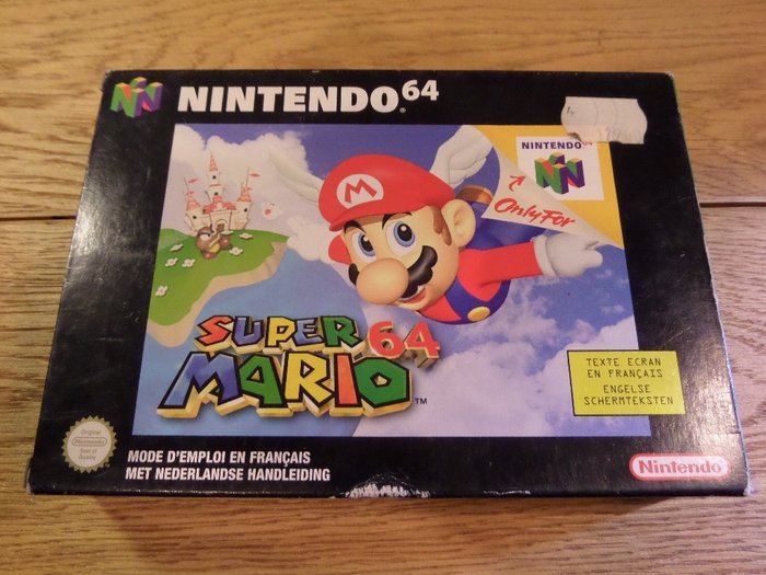 Nintendo, Super Mario 64 Nintendo 64 - Videojuegos - En la caja original