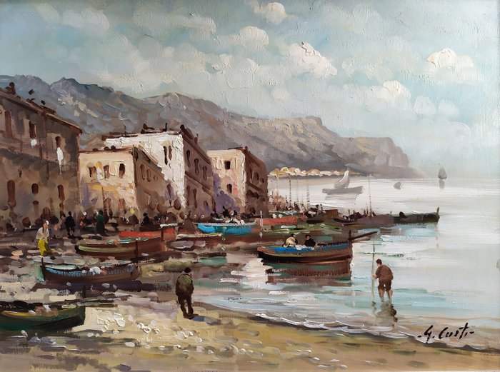 G. Curti - Marina e borgo di pescatori