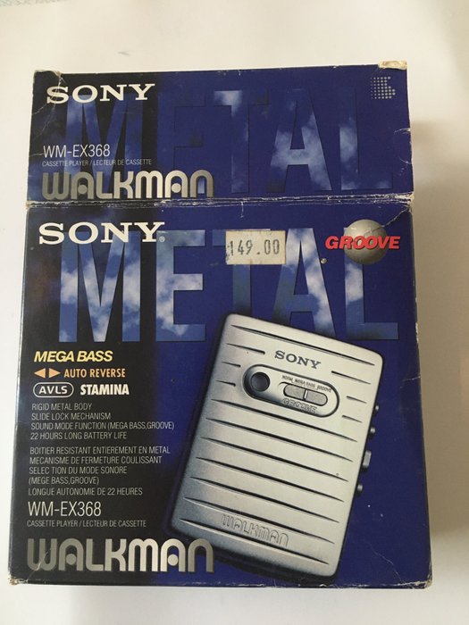 Sony - WM-EX368 Metal Body - Walkman
