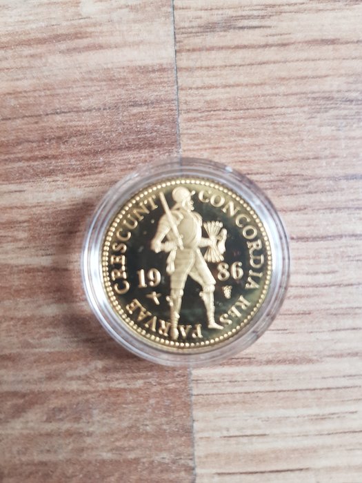 Nederländerna - Gouden dukaat 1986 Beatrix - Guld