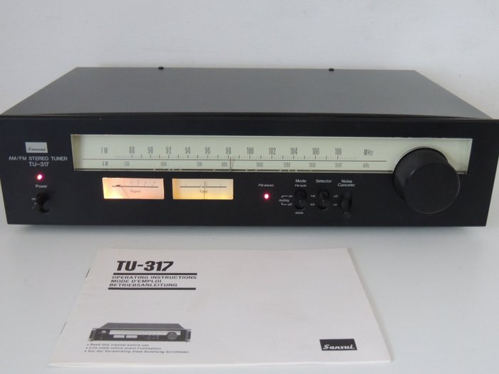 Sansui - TU-317 stereo tuner - Afstemningsapparat