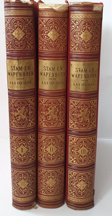 A.A. Vorsterman van Oijen – Stam- en wapenboek van aanzienlijke Nederlandsche Familien – 1885/1890