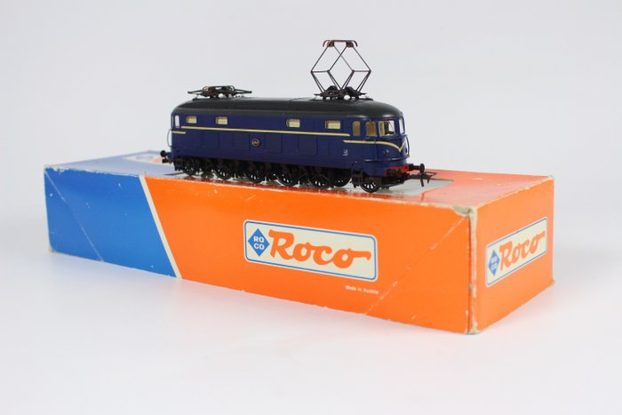 Roco H0 – 43615 – Elektrische locomotief – 1010 blauw (Spoorwegmuseum) – NS