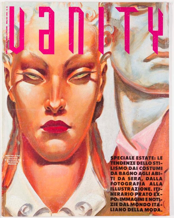 Antonio Lopez, Tony Viramontes, Robert Mapplethorpe - Vanity magazine - Complete set - 1982/1989