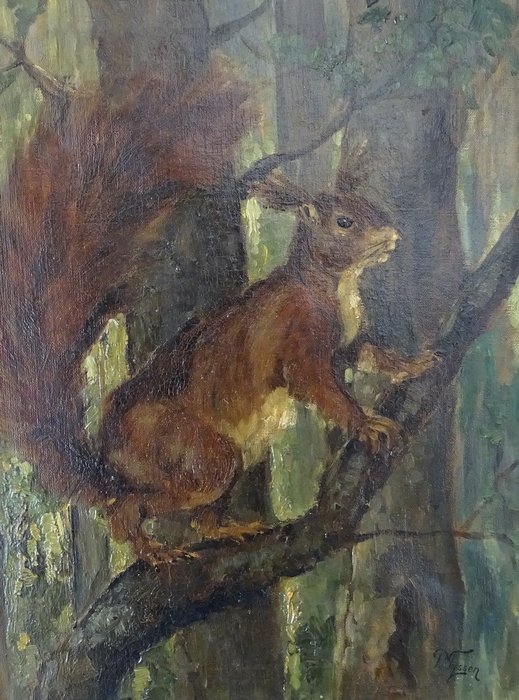 P. Tijssen (20e eeuw) – Eekhoorn