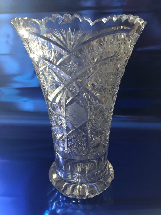 bohème - cut crystal vase - Crystal