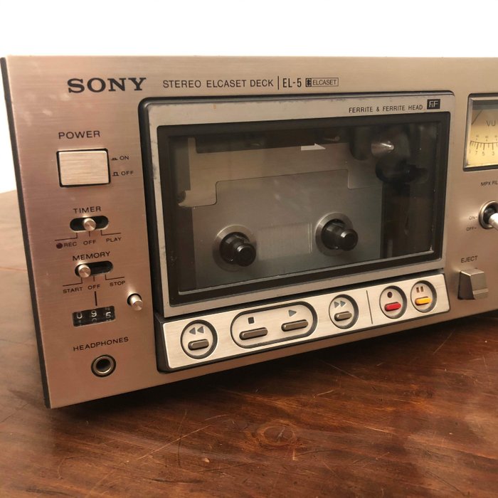 Sony - Elcaset EL5 - Leitor de cassetes