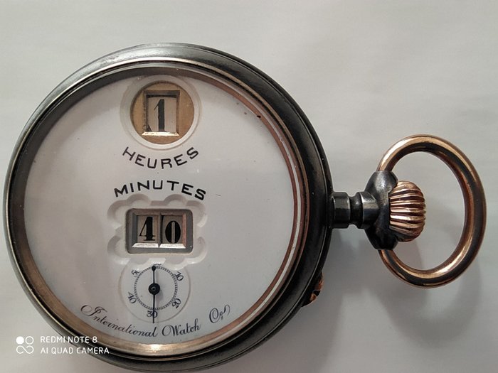 IWC - Pallweber - orologio da taschino - 33438 - Unisex - 1850-1900