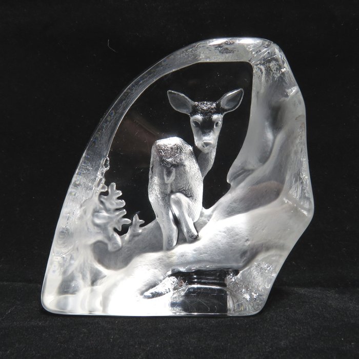 Mats Jonasson - Objeto de cristal - Cristal