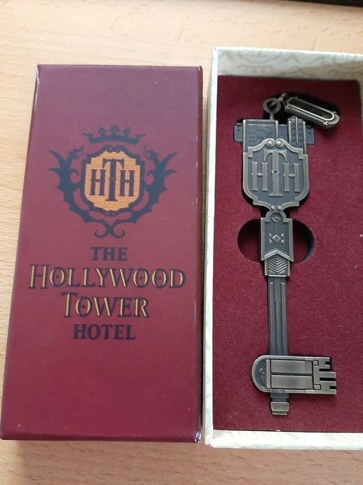 Disneyland Paris - Collectable Ride key - Hollywood Tower Hotel - Tower of Terror