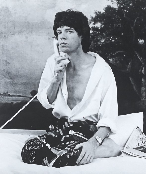 Erica Lennard (1950-) Rolling Stones Records - Mick Jagger, 1985 | Barnebys