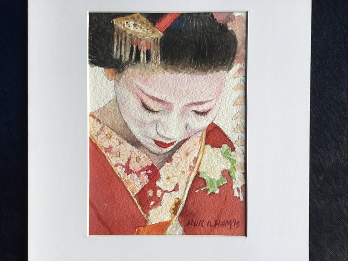 Nur Ilham – Portret van een geisha