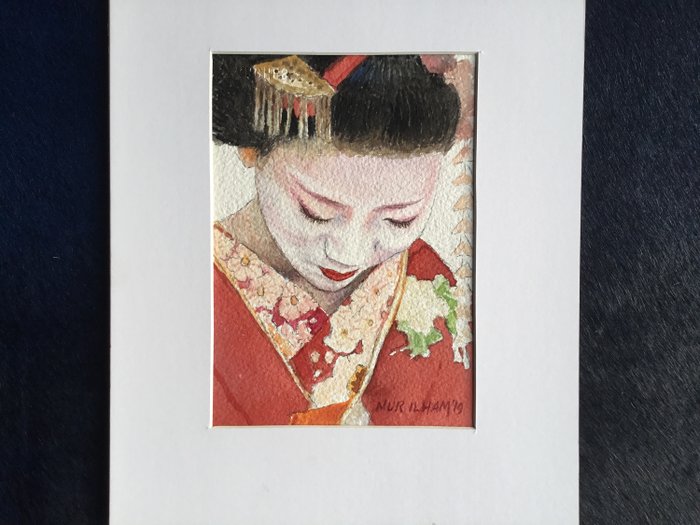 Nur Ilham – Portret van een geisha