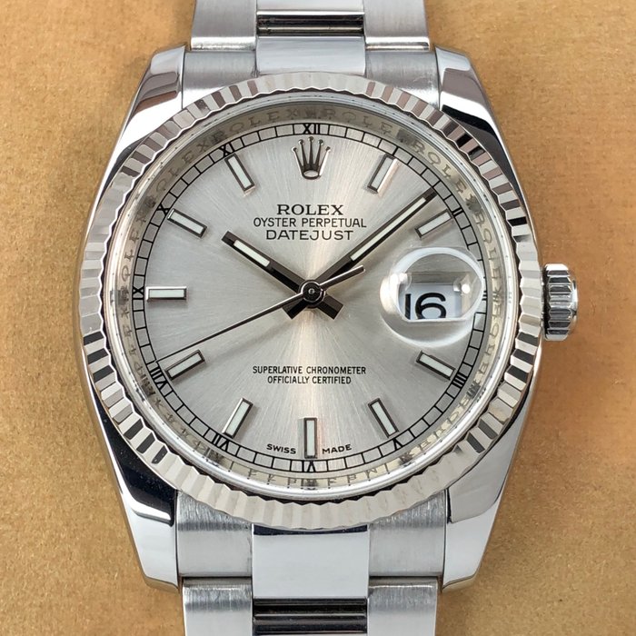 rolex 116234 silver dial