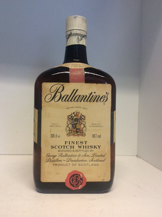 Ballantine's Finest Blended Scotch Whisky - b. Δεκαετία του 1970 - 300cl