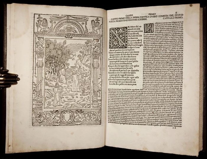 Dante Alighieri - Danthe Alighieri Fiorentino Historiado [La Divina Commedia] [The Divine Comedy] - 1507