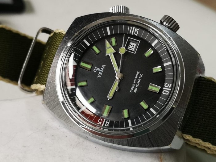 Yema - Vintage Sous Marine Automatic Watch - 591239 - Uomo - 1970-1979