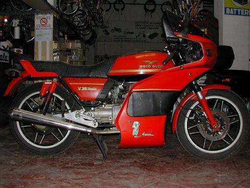 Moto Guzzi - V35 Imola - 350 cc - 1982