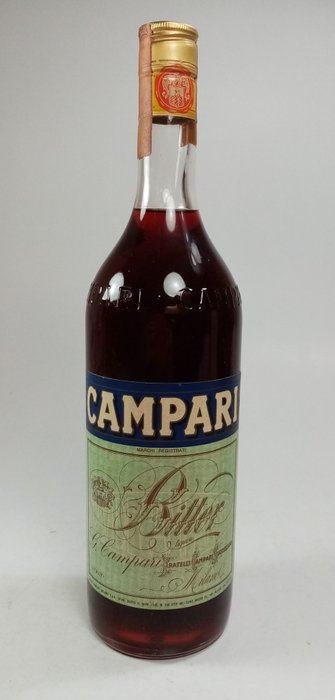 Campari - Fratelli Campari Successori - Milano - Bitter - b. 1970年代 - 1.0 公升