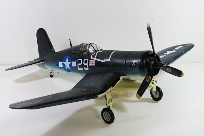 World War II - 21St Century Toys - Maquette, Avion Corsair F4Y-1D - 1:18 - Plastique