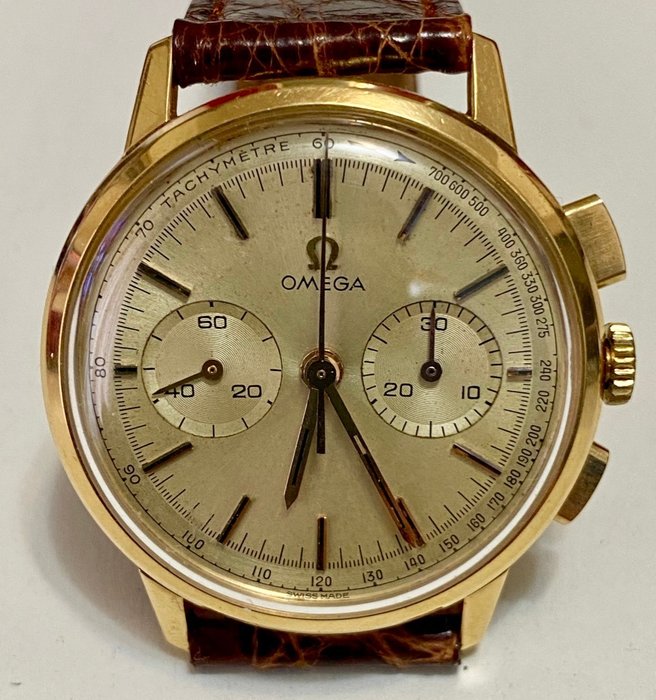 Omega - 18k gold chronograph cal. 320 - Herren - 1960-1969