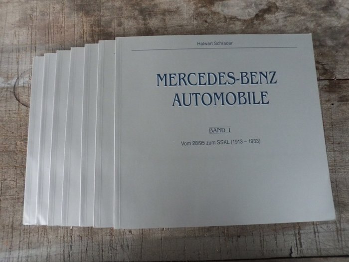 Livres - 7 Books Mercedes Benz