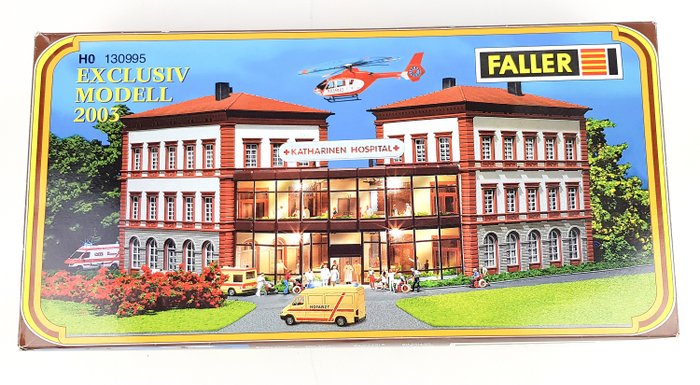 Faller H0 - 130995 - Landschap - Exclusiv Model 2003 Katharinen Hospital / Academisch ziekenhuis