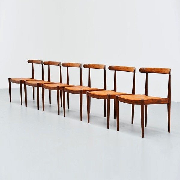Alfred Hendrickx – Belform – Eettafel stoel (6) – Model 500