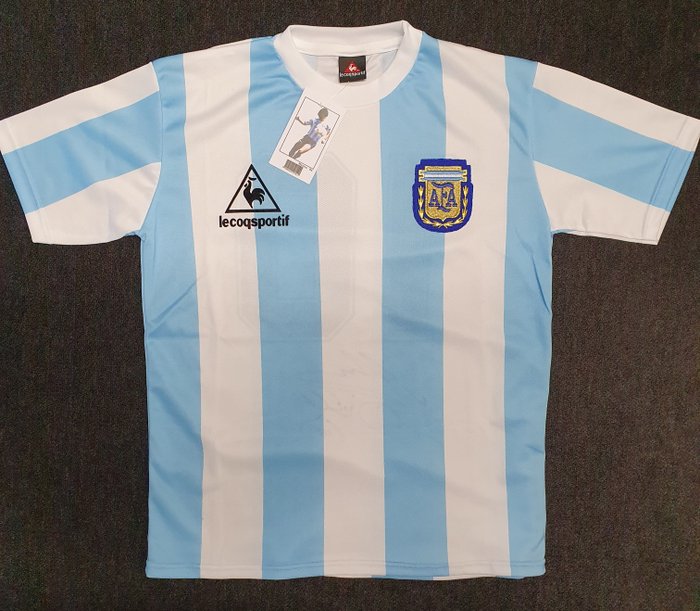 Argentinië – Wereldkampioenschap Voetbal – Diego Maradona – 1986 – Handtekening, Jersey(s)