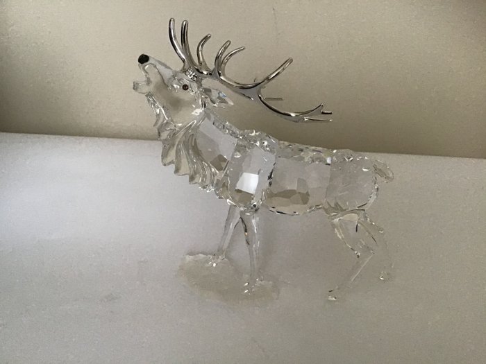 Swarovski - 鹿雕像 (1) - 水晶