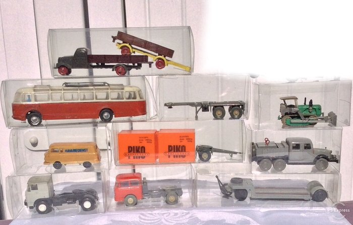 Permot, Espewe 1:87 - Automodels - DDR-mallit, 50-70-luvun aikakausi
