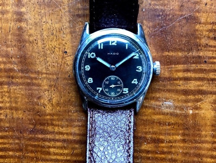 Hado militair horloge - Ref.nr.: AS1130 - Heren - 1901-1949