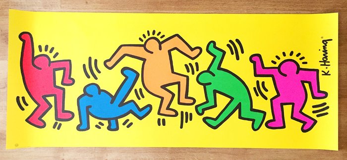 Keith Haring - The Dance - 1992 - Lata 90.