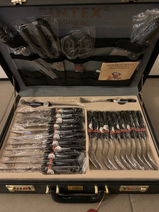 SINTEX Solingen - 箱套装刀和厨房配件 (36) - 钢材（不锈钢）