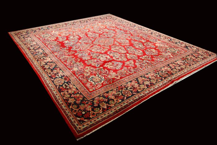 Preview of the first image of Rug - Wool on Cotton - Early 20th century.