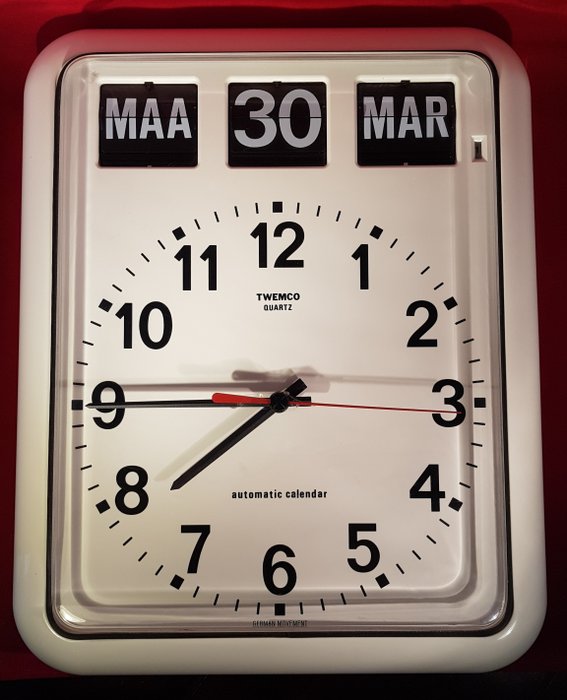 Twemco - Reloj de pared, Reloj de demencia - BQ12 - Catawiki