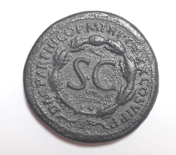 Empire romain - Æ Semis, Trajan (AD 98-117). Struck in Rome - Catawiki
