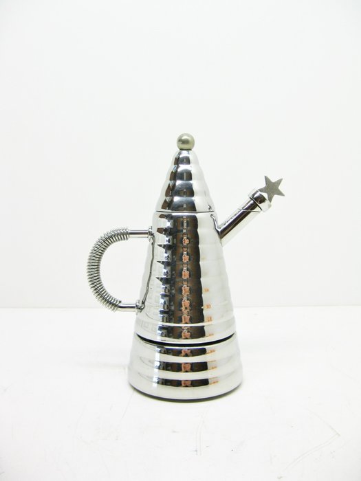 Stella Collection - Rara cafeteira de café expresso "Arquimede" de 4 xícaras