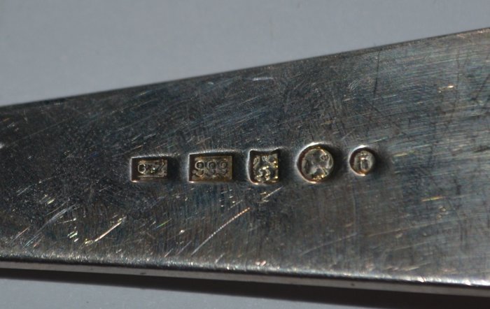 Bestek (3) – .999 zilver – Gerritsen (Sola Fabriek) – Nederland – Tweede helft 20e eeuw
