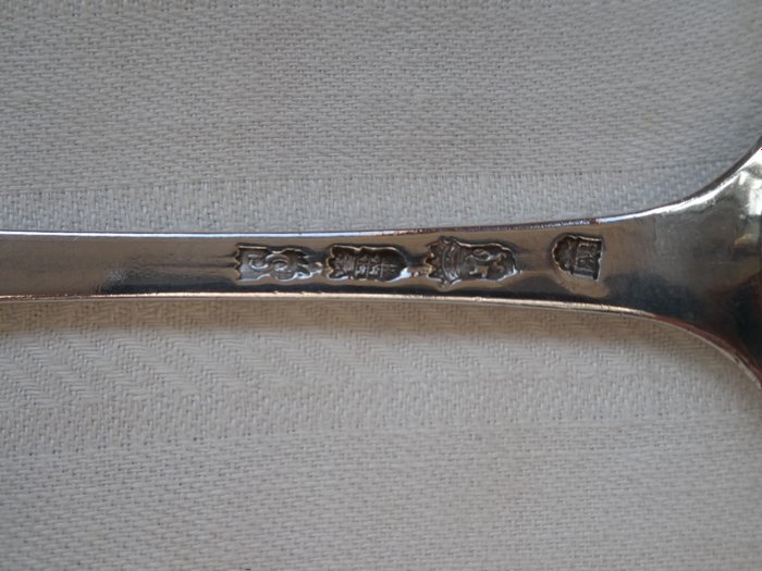 Antieke zilveren lepel – Zilver – Nederland – Midden 18e eeuw