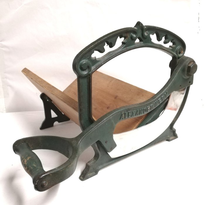 Alexanderwerk - 非常老面包切片机/切割机 - 艺术装饰 - 木, 钢材（不锈钢）, 铁（铸／锻）