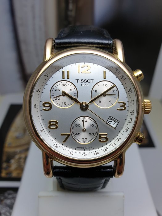 Tissot - Carson Chronograph 18k Gold - G686330 - Herren - 2011-heute