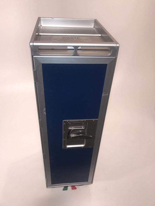 Used Airline Waste Trolley 