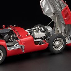 CMC 1:18 – Modelauto – Jaguar C-Type XKC 023 – 1952 – Sportscar – Rood – Zeer gedetailleerd model!