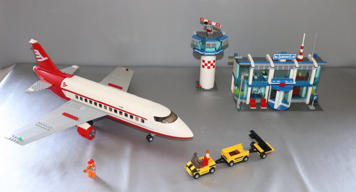 Lujo ladrón Pigmento LEGO - City - 3182 - Aeropuerto con avion Airport - - Catawiki