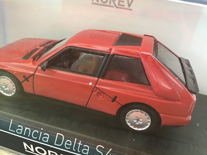 1:43 Norev Lancia Delta S4 red 1985