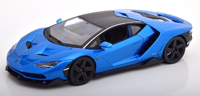 Maisto échelle 1:18 Diecast Voiture Modèle Lamborghini Centenario en bleu