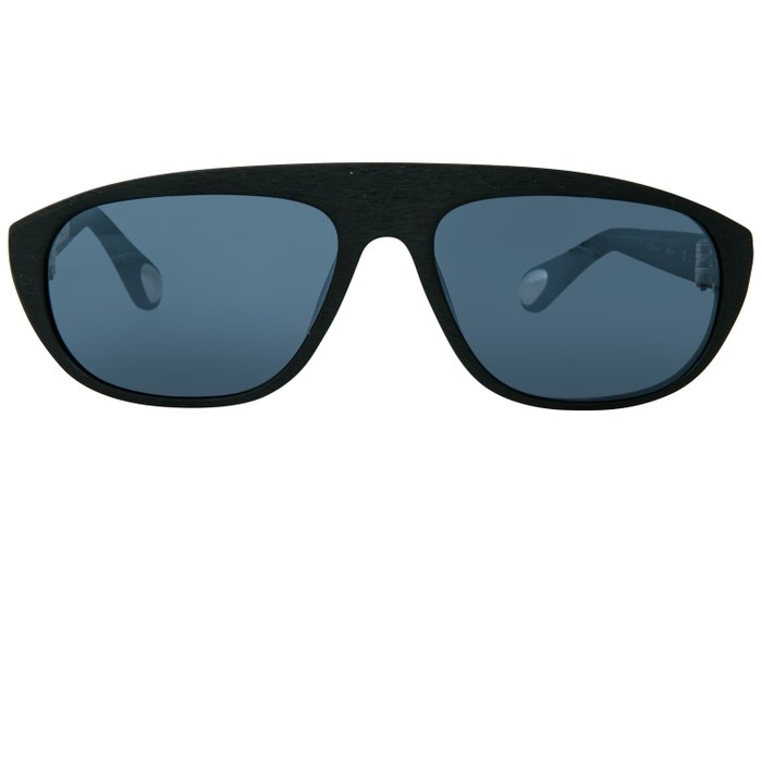 Ann Demeulemeester Sunglasses Flat Top Black and Grey